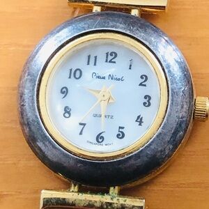 Pierre Nicol Quartz Watch with Gold and Silver Tones